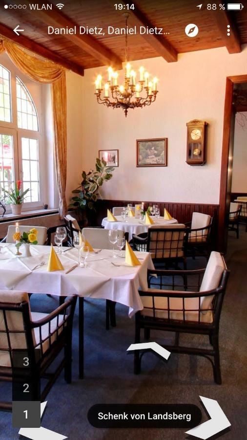 Hotel & Restaurant Schenk Von Landsberg トイピッツ エクステリア 写真